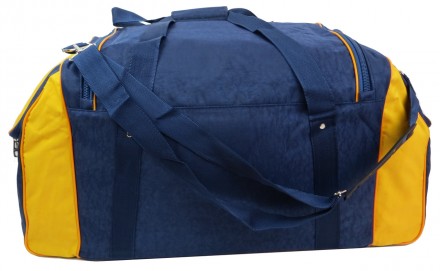  Дорожная сумка Wallaby 447-8 59L Синий с желтым Материал- износостойкий нейлон . . фото 5