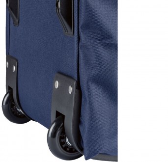  Вместительная дорожная сумка на колесах Topmove IAN311611 68L Синяя Прочная дор. . фото 4