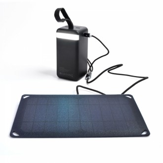 Легкое портативное солнечное зарядное устройство VIDEX F505U 5W, которое может п. . фото 7