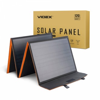 Портативное зарядное устройство с солнечной панелью VIDEX VSO-F4120 является иде. . фото 2