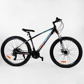 Велосипед спортивный 27.5" Corso «AirStream» 21 скорость, алюминиевая рама, диск. . фото 7