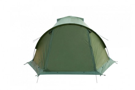 Двухместная палатка Tramp Mountain 2 (V2) TRT-022 Green
Трехдуговая модель конст. . фото 4
