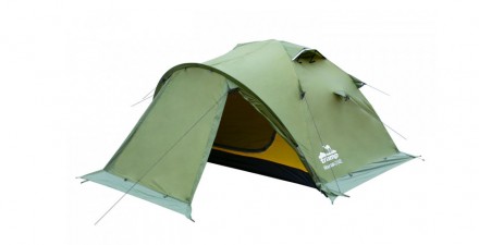 Двухместная палатка Tramp Mountain 2 (V2) TRT-022 Green
Трехдуговая модель конст. . фото 3