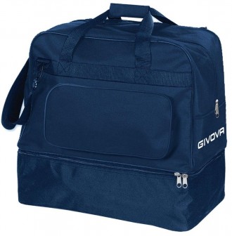 Большая дорожная, спортивная сумка 80L Givova Borsa Revolution Big темно-синяя B. . фото 7