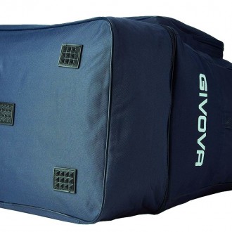 Большая дорожная, спортивная сумка 80L Givova Borsa Revolution Big темно-синяя B. . фото 5