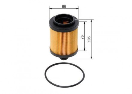 Фильтр масляный Mito (08-) Bosch F 026 407 096 используется в качестве аналога о. . фото 3