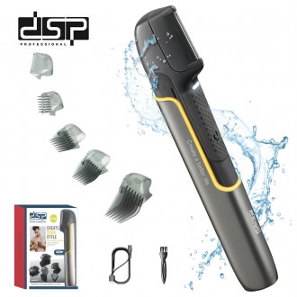 Професійна бритва для тіла DSP 60121
USB-заряджання DC5V 1A
Потужність: 5 Вт
Бат. . фото 3