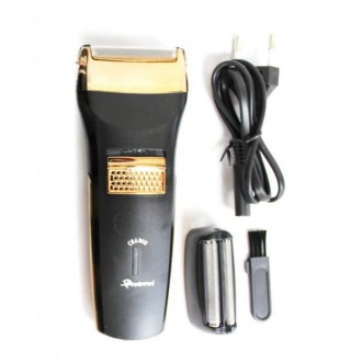 Електрична чоловіча електробритва для бороди ProGemei GM 7721 акумуляторна з вис. . фото 5