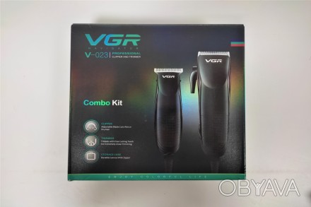 Машинка для стриження волосся VGR-028
Машинка для стриження VGR V-028 — це бездр. . фото 1