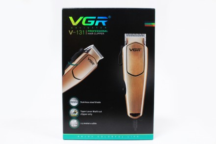 Машинка для стриження волосся VGR-131
Завдяки машинці для стрижок VGR V-131 ви м. . фото 3