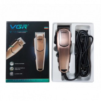Машинка для стриження волосся VGR-131
Завдяки машинці для стрижок VGR V-131 ви м. . фото 2