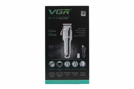 Машинка для стриження волосся VGR-678
 
 
. . фото 5