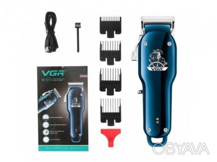 Машинка для стриження волосся VGR-679
VGR V-679 — професійна машинка для стрижен. . фото 1