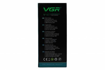 Машинка для стриження волосся VGR-927
Компактна машинка для стриження підходить . . фото 4