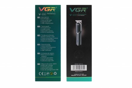 Машинка для стрижки волос VGR-930
Машинка для стриження VGR V-930 — це бездротов. . фото 5