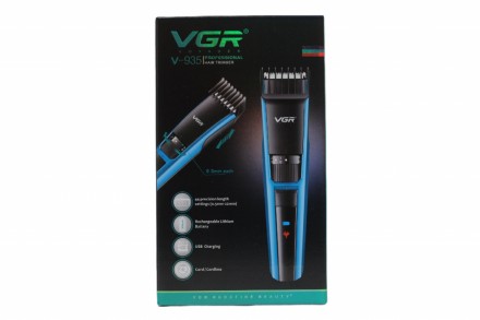 Машинка для стрижки волос VGR-935
Професійний тример-VGR V-925 — виготовлена в с. . фото 3