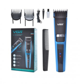 Машинка для стрижки волос VGR-935
Професійний тример-VGR V-925 — виготовлена в с. . фото 5