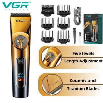 VGR V-663 Професійна перукарня для стриження волосся
Електричний тример для воло. . фото 5