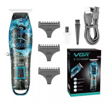 Машинка для стриження волосся VGR-923
Технічні характеристики:
Модель: V-923
Без. . фото 2