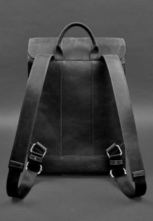 Шкіряний рюкзак Brit чорний Crazy Horse
Шкіряний міський рюкзак у простому та по. . фото 4
