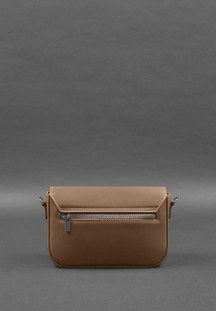 Жіноча шкіряна сумка Mary карамель - це неперевершений аксесуар, створений з міц. . фото 7
