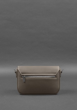 Жіноча шкіряна сумка Mary темно-бежева — це неперевершений аксесуар, створений з. . фото 7
