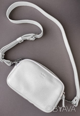 Шкіряна сумка Holly – універсальна модель на кожен день. Сумка має лаконічний та. . фото 1