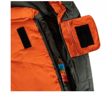 
Спальный мешок Tramp TRS-049R-L Fjord Regular Orange
Универсальный трехсезонный. . фото 7