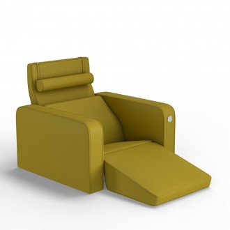 М'яке крісло PLEASURE з екошкіри від італо-українського виробника Mobili Perfett. . фото 2