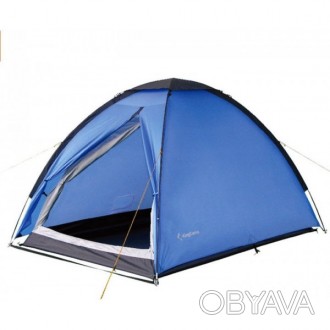Палатка KingCamp Backpacker отлично подойдет для путешествий и кемпинга. Палатка. . фото 1