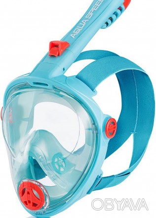 Полнолицевая маска Aqua Speed SPECTRA 2.0 бирюзовый Дет L (5908217670830)