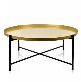 Стильний круглий столик для вітальні, кухні, спальні або кабінету. Виготовлений . . фото 2