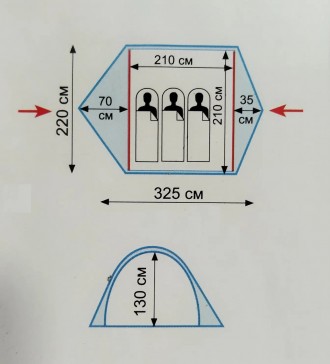 Палатка с автоматическим каркасом Tramp Quick 3
Туристическая автоматическая пал. . фото 8