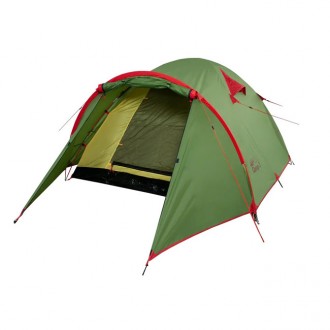 Трехместная универсальная туристическая палатка Tramp Lite CAMP 3Предназначена д. . фото 2