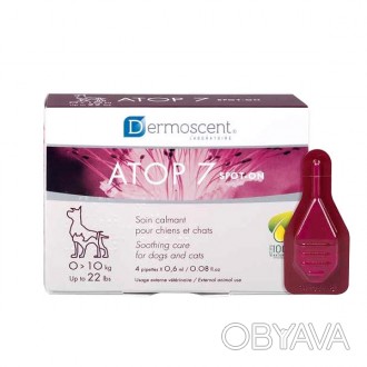 Натуральное средство Dermoscent ATOP 7 применяется для восстановления кожи живот. . фото 1