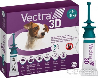 Вектра 3D (Vectra 3D) является новейшим препаратом для борьбы с эктопаразитами (. . фото 1