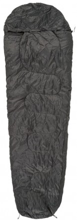 Утепленный спальный мешок с термоворотом для походов.
Интегрированное изголовье . . фото 4