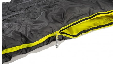 Утепленный спальный мешок с термоворотом для походов.
Интегрированное изголовье . . фото 3