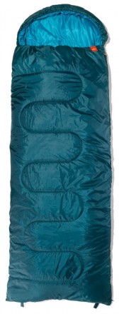 Утепленный спальный мешок с термоворотом для походов.
Интегрированное изголовье . . фото 6