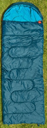 Утепленный спальный мешок с термоворотом для походов.
Интегрированное изголовье . . фото 4
