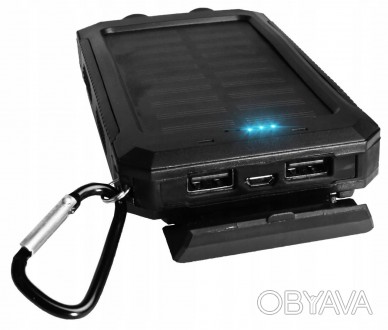 АККУМУЛЯТОР POWEBANK Solar 20 000 mAh ARMORED BANK
+ Фонарик
+ БЕСПЛАТНЫЙ кабель. . фото 1