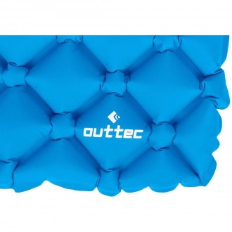 Надувной матрас Outtec Каремат Outtec - компактный надувной туристический коврик. . фото 7
