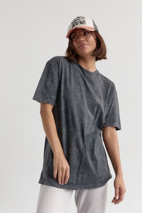 Эта молодежная женская футболка от LUREX порадует тебя свободным кроем и стильны. . фото 3