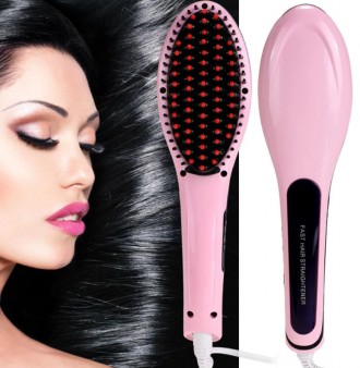 
 
Расческа-выпрямитель 
Уникальная расческа-выпрямитель Fast Hair Straightener . . фото 2