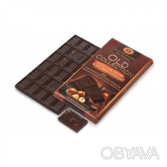 Горький шоколад с целым лесным орехом. Содержание какао – продуктов 60%.. . фото 1