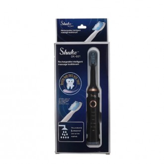 
Электрическая зубная щетка Shuke SK-601 
Аккумуляторная массажная зубная щетка . . фото 2