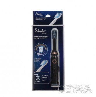 
Электрическая зубная щетка Shuke SK-601 
Аккумуляторная массажная зубная щетка . . фото 1