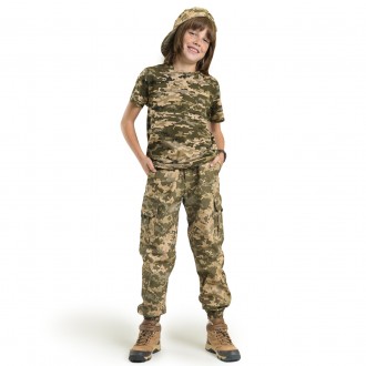Дитячий камуфляж штани ARMY KIDS Скаут Піксель Код : 18-707
Штани дитячі камуфля. . фото 2