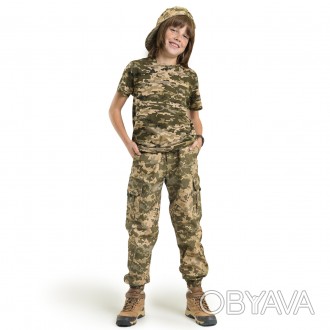 Дитячий камуфляж штани ARMY KIDS Скаут Піксель Код : 18-707
Штани дитячі камуфля. . фото 1