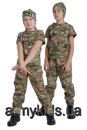 Дитячий камуфляж штани ARMY KIDS Скаут Мультикам Код : 20-705
Штани дитячі камуф. . фото 6